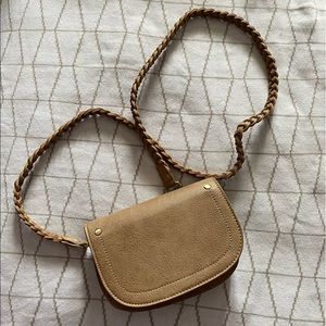 Anthropologie faux leather purse/belt bag